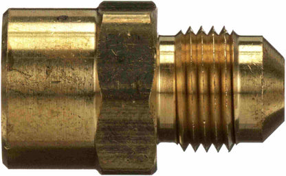 Gates Male SAE 45 Deg Flare to Female Pipe T1 Thread 5/8-18in T2 Thread 1/4-18in A1 3/8in OD G60660-0604