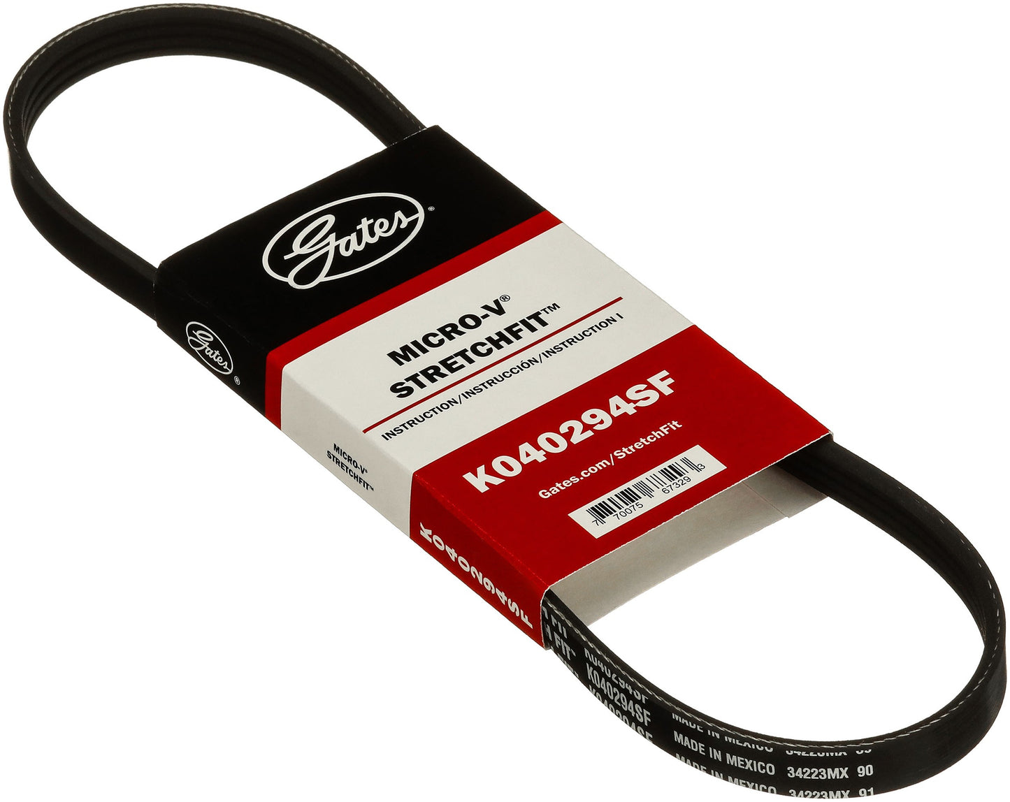 Gates Serpentine Belt K040294SF