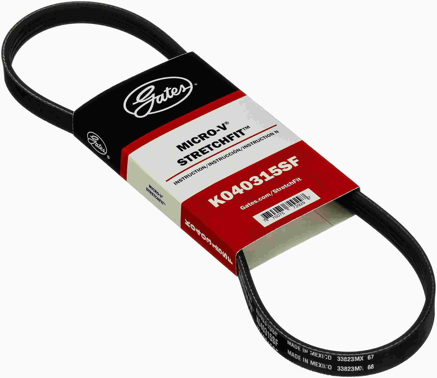 Gates Serpentine Belt K040315SF