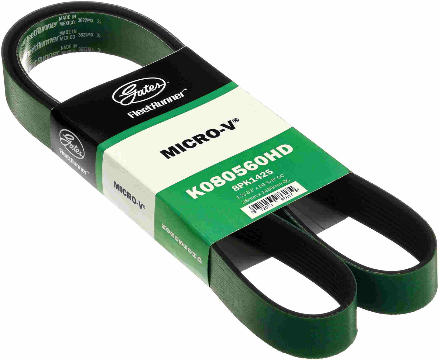 Gates Serpentine Belt K080560HD