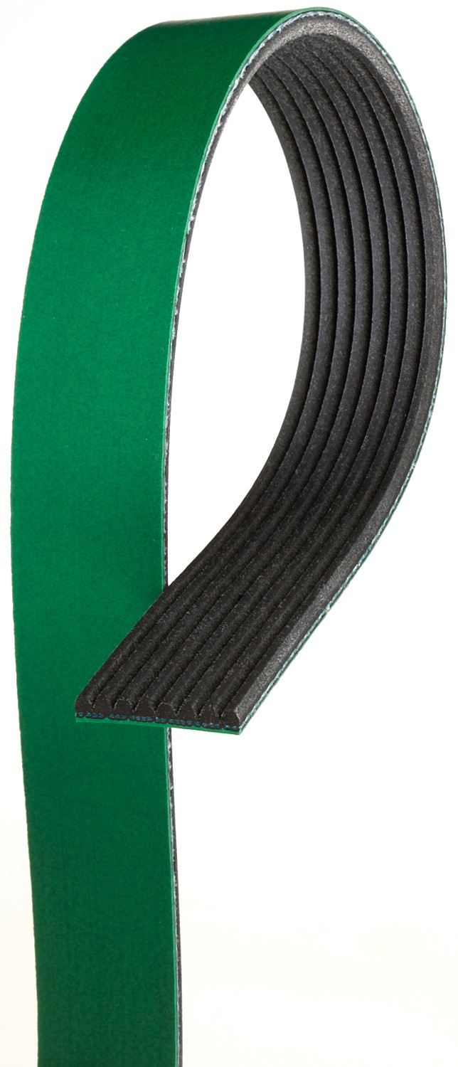 Gates 00-05 Peterbilt 330 Cummins ISC Diesel Micro-V Belts - 8 Ribs - 76in Length - 1.09375in Width K080755HD