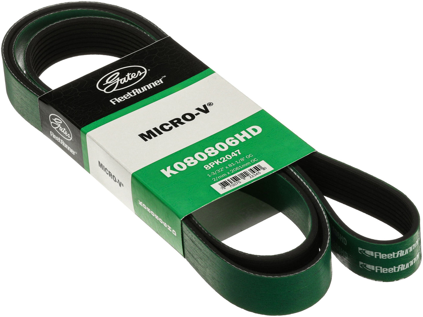 Gates Serpentine Belt K080806HD