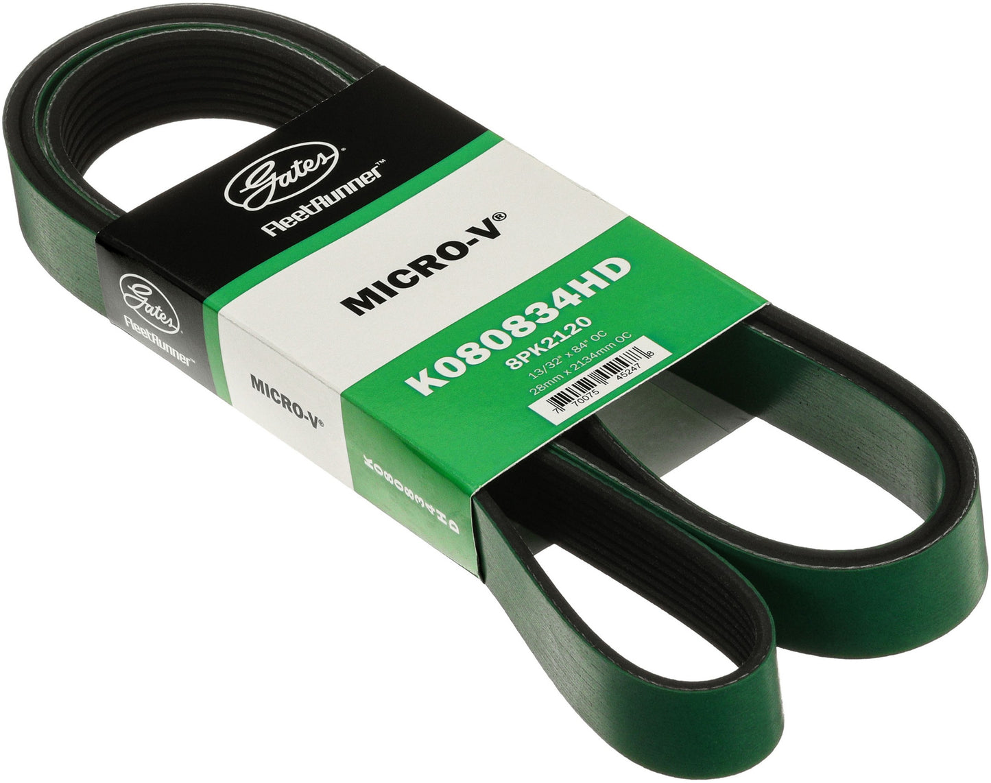 Gates Serpentine Belt K080834HD