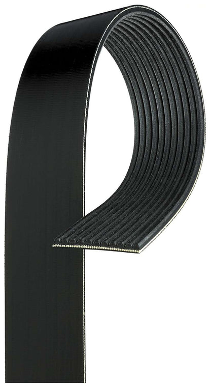 Gates K11 1.507in x 82.59in - Black Racing Performance RPM Serpentine Micro-V Belt K110825RPM
