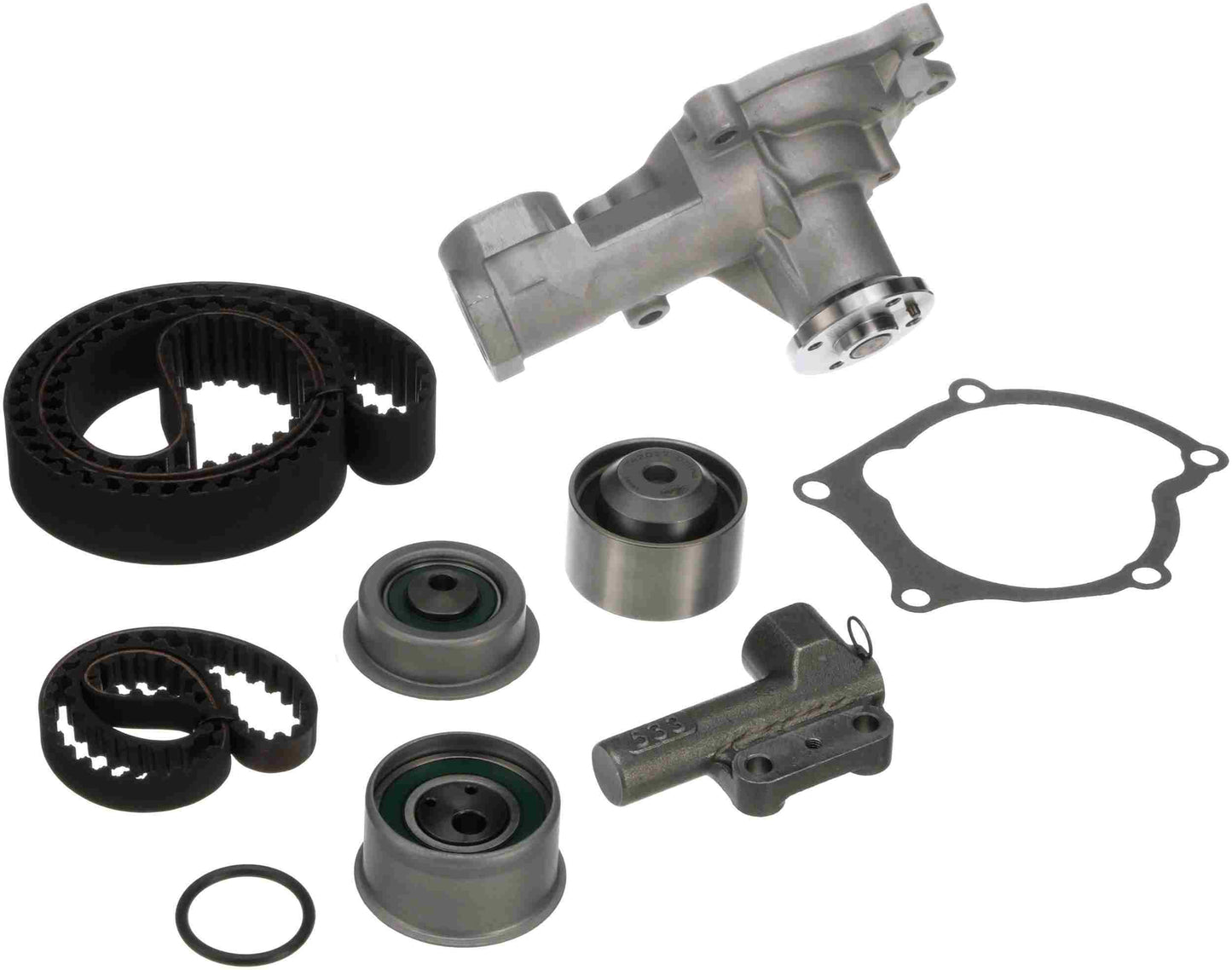 Gates Timing Belt Component Kits w/ Water Pump: 1992-1990 Eagle, Talon, 4-Cy