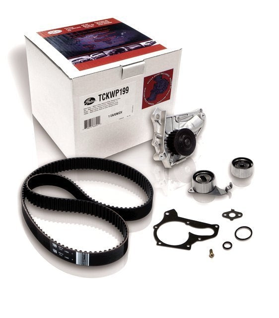 Gates Engine Timing Belt Kit with Water Pump