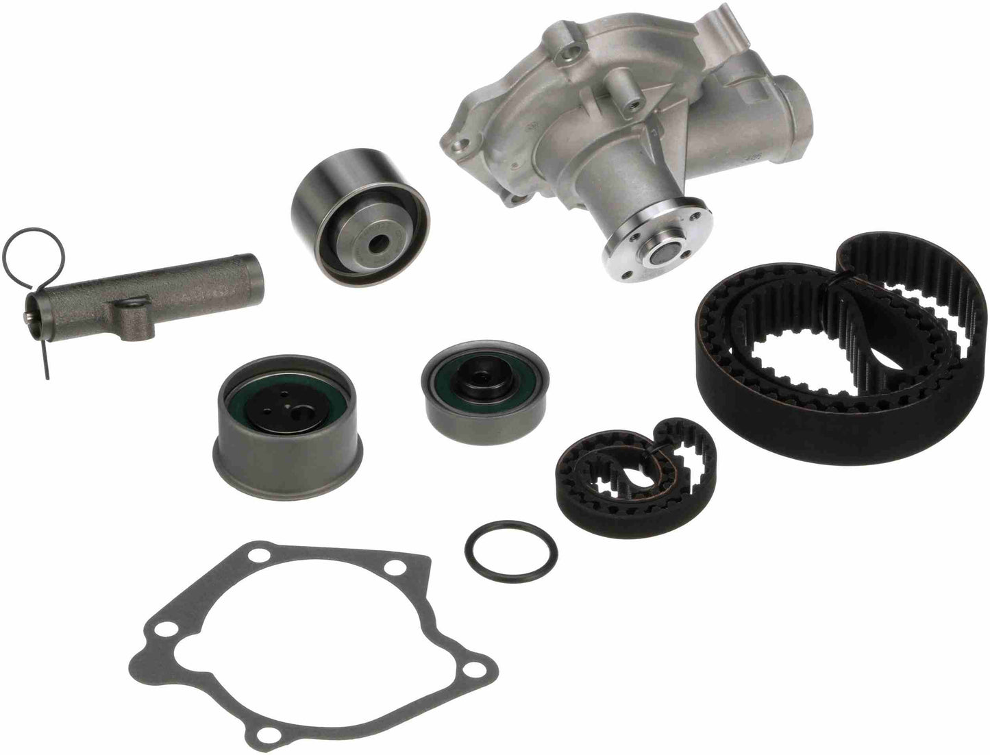 Gates Engine Timing Belt Kit with Water Pump TCKWP232A