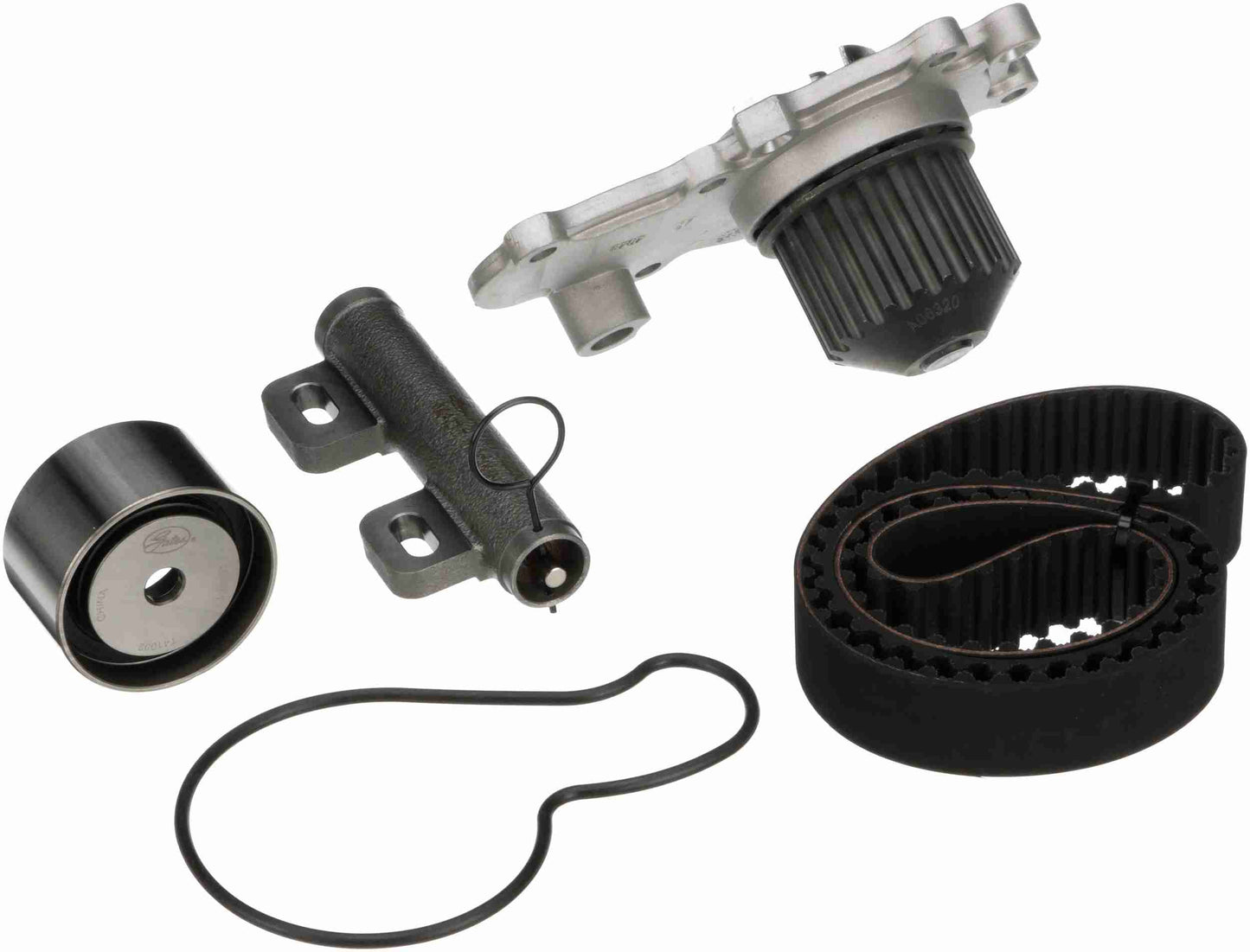 Gates Engine Timing Belt Kit with Water Pump TCKWP245C