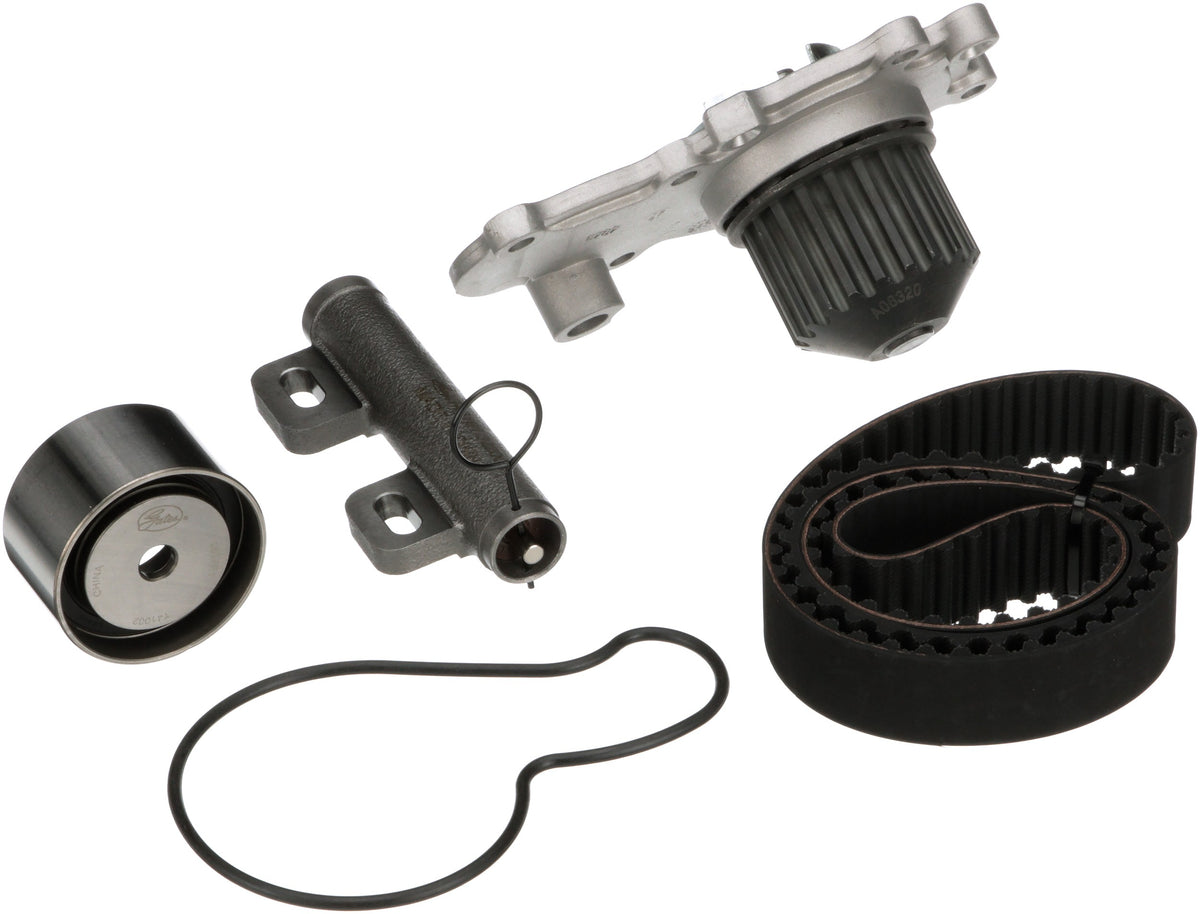 Gates Engine Timing Belt Kit with Water Pump TCKWP245C