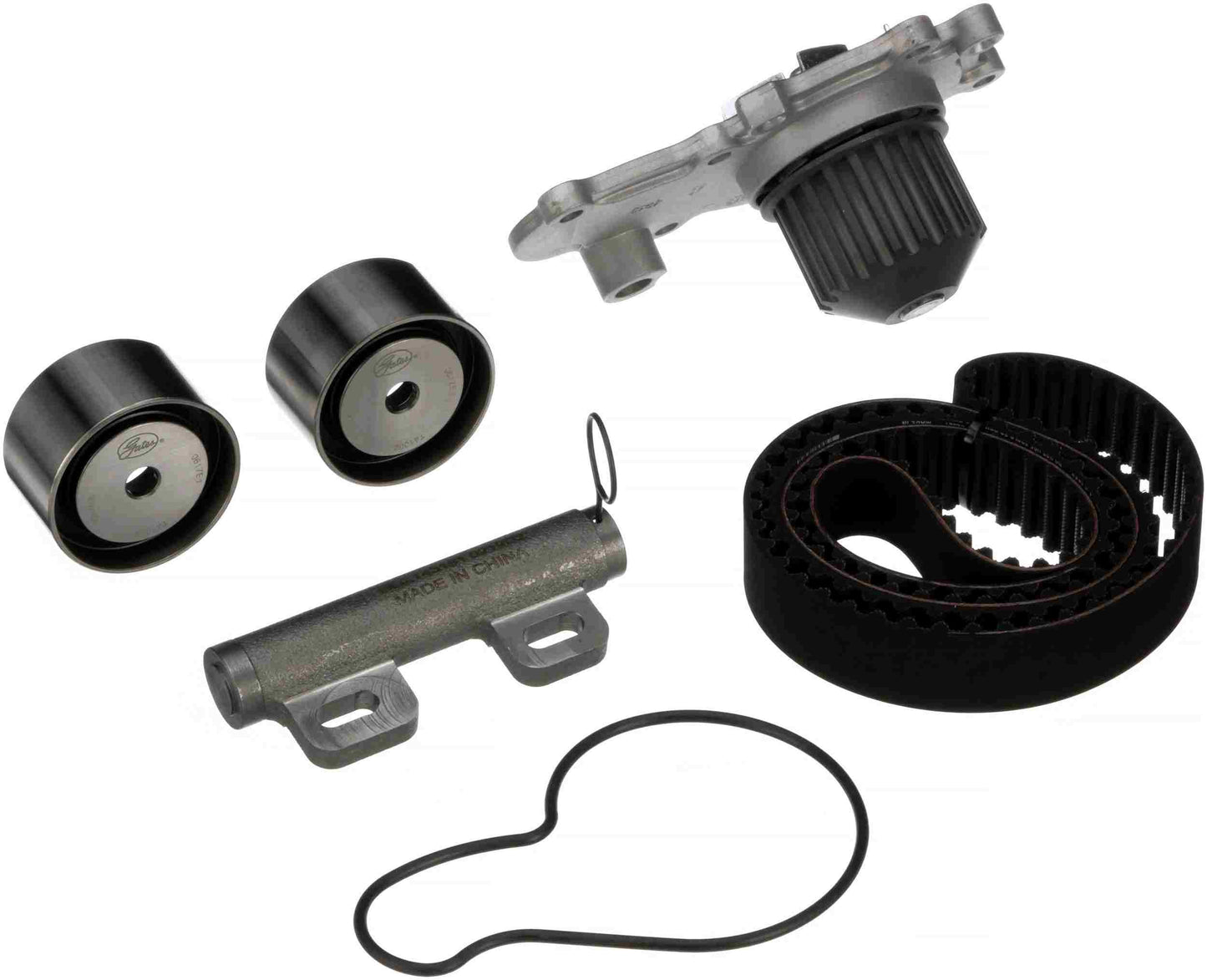 Gates Engine Timing Belt Kit with Water Pump