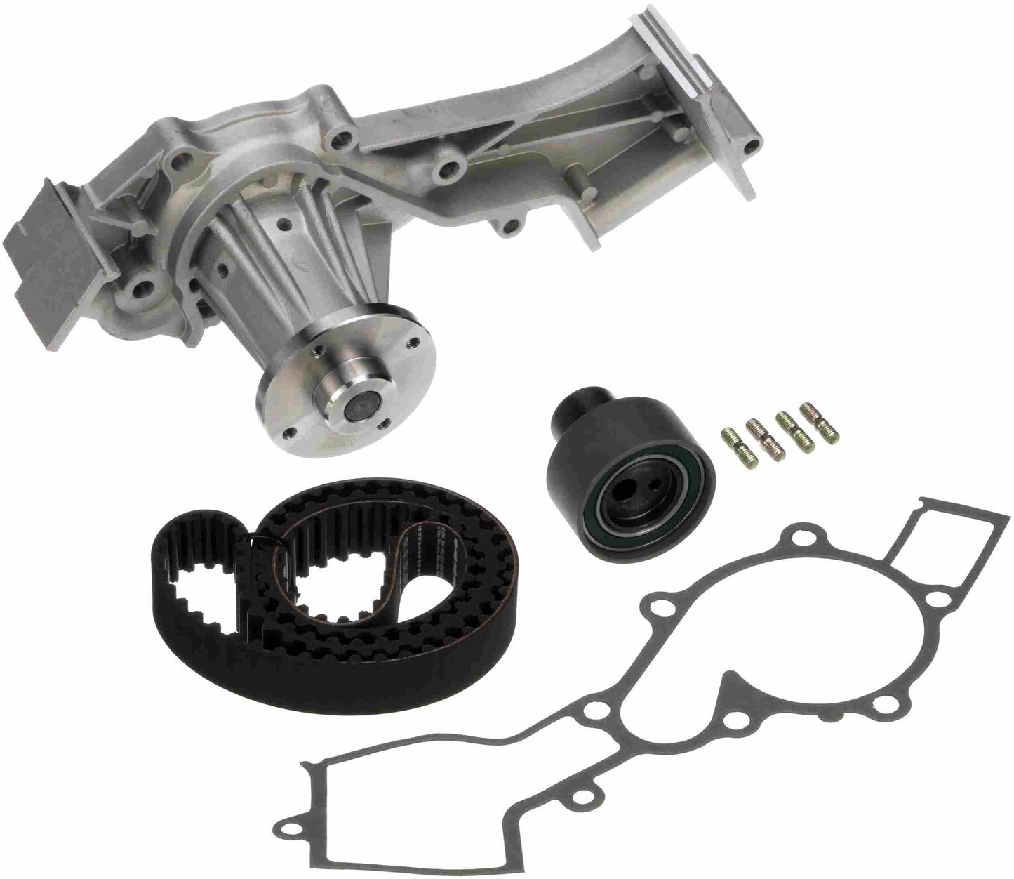 Gates Engine Timing Belt Kit with Water Pump