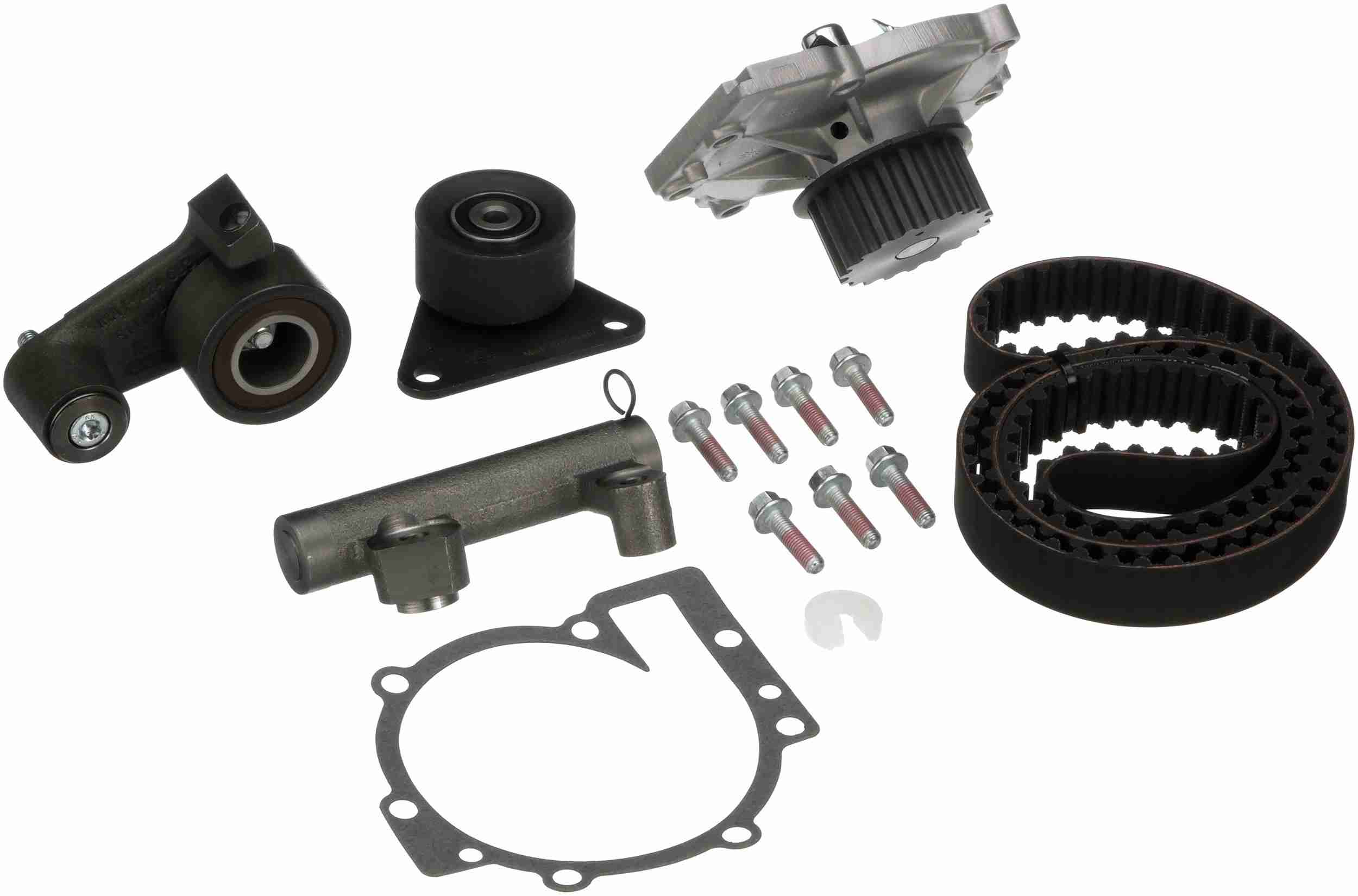 Gates 93-98 Volvo S70, V70, C70, 850 2.3L, 2.4L Timing Belt Component Kit w/ Water Pump TCKWP252