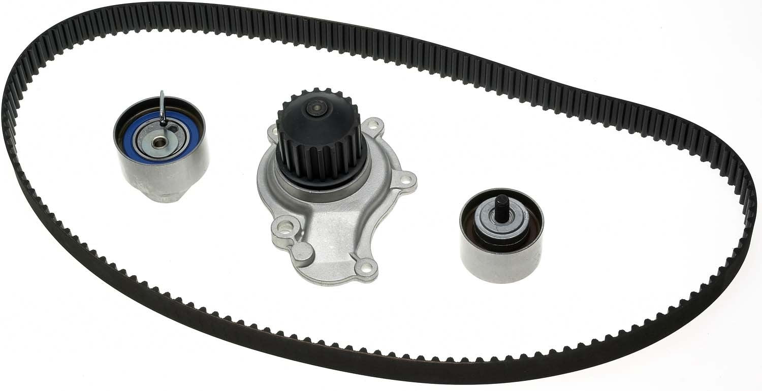 Gates 01-02 Chrysler PT Cruiser / 02 Jeep Liberty Timing Belt Component Kit w/ Water Pump TCKWP265B