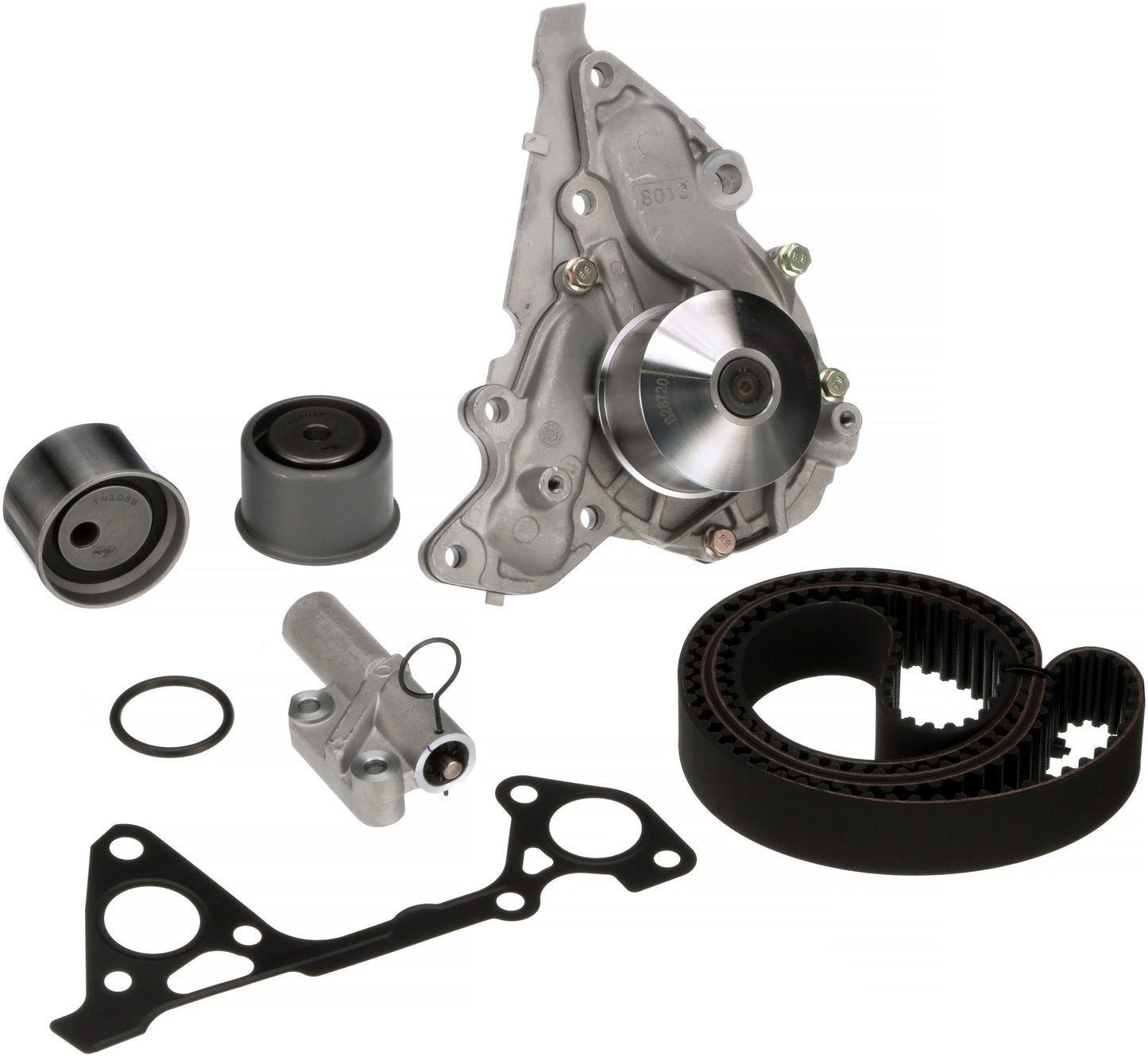 Gates Engine Timing Belt Kit with Water Pump