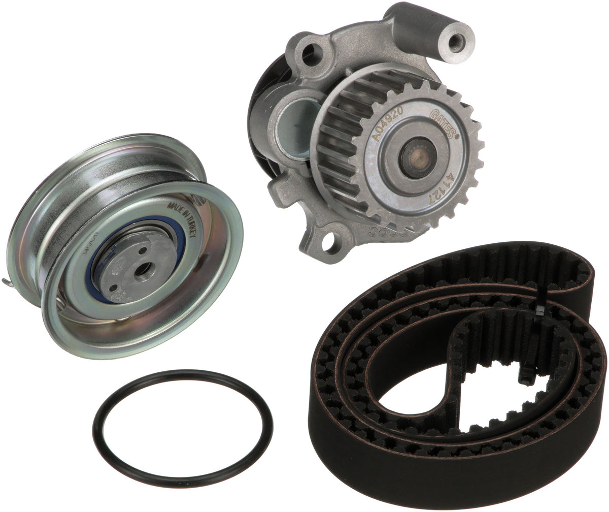 Gates Engine Timing Belt Kit with Water Pump TCKWP296