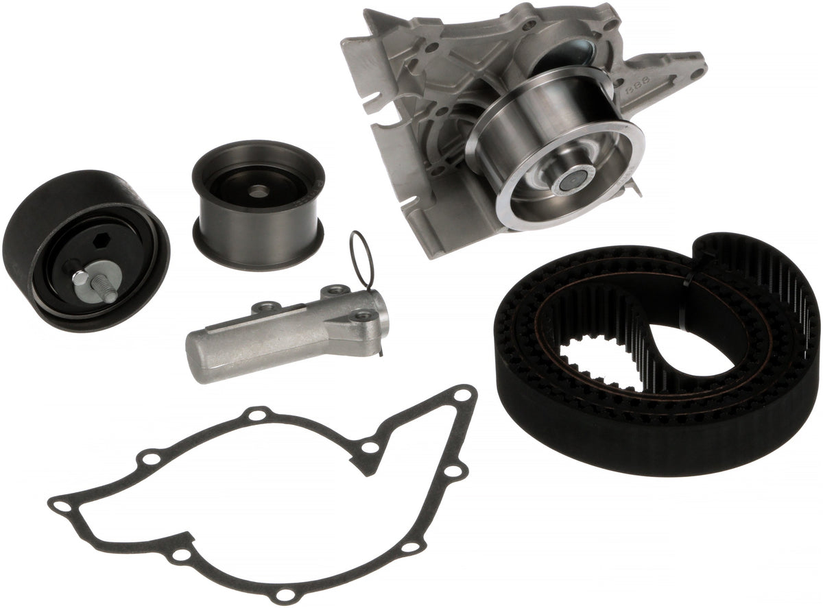 Gates 01 Audi A4/A6 / 98-05 VW Passat Timing Belt Kit w/ Water Pump TCKWP297 *Discontinued