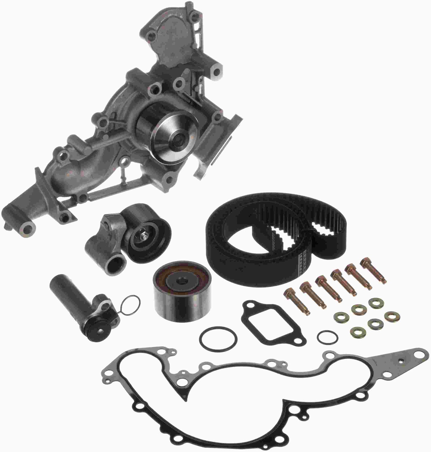 Gates Engine Timing Belt Kit with Water Pump