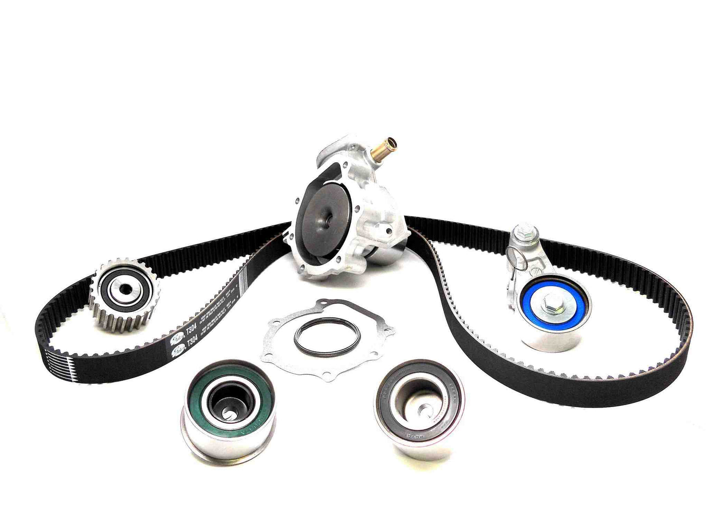 Gates Engine Timing Belt Kit with Water Pump