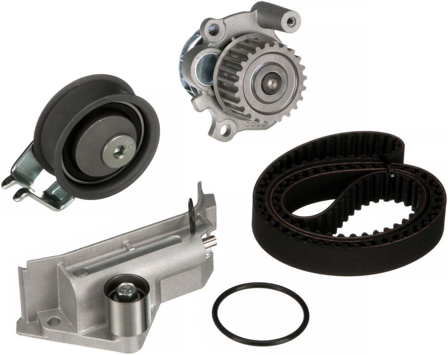 Gates Engine Timing Belt Kit with Water Pump TCKWP306