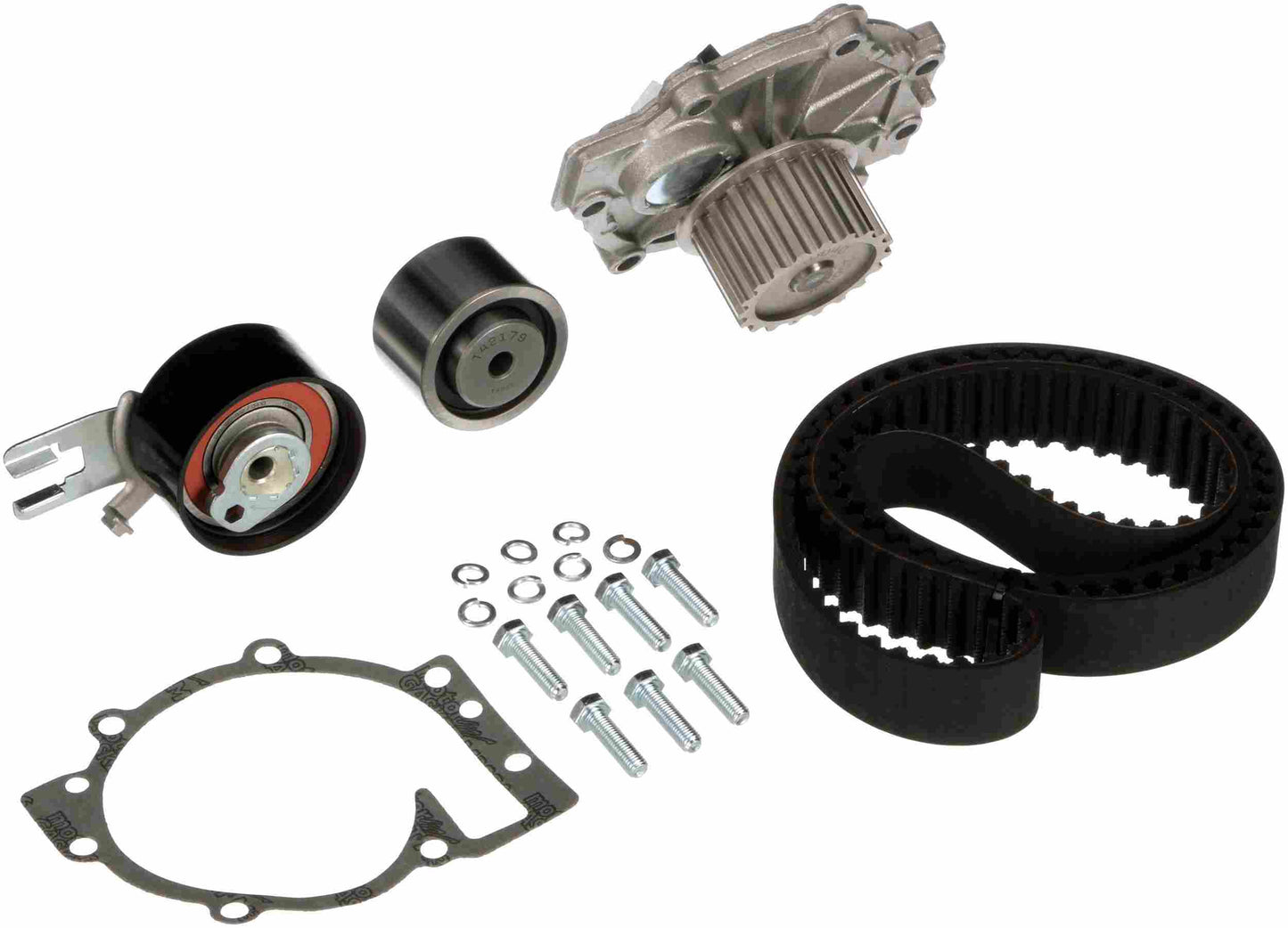 Gates Engine Timing Belt Kit with Water Pump TCKWP319
