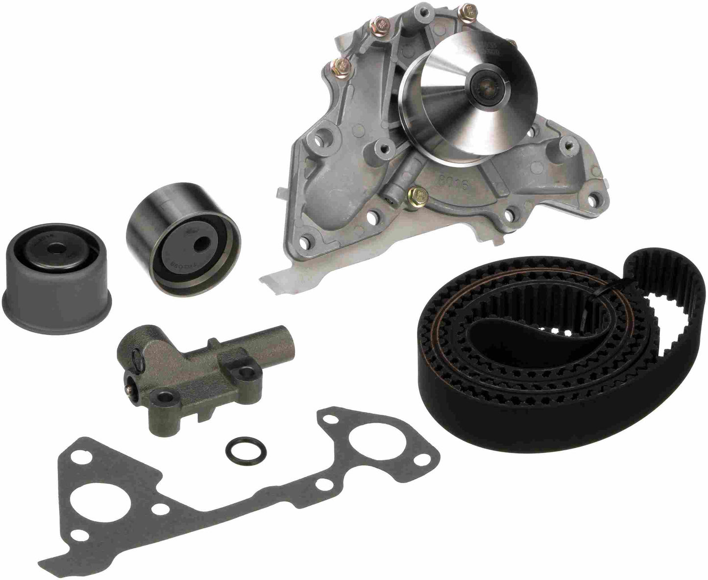 Gates Engine Timing Belt Kit with Water Pump TCKWP323A