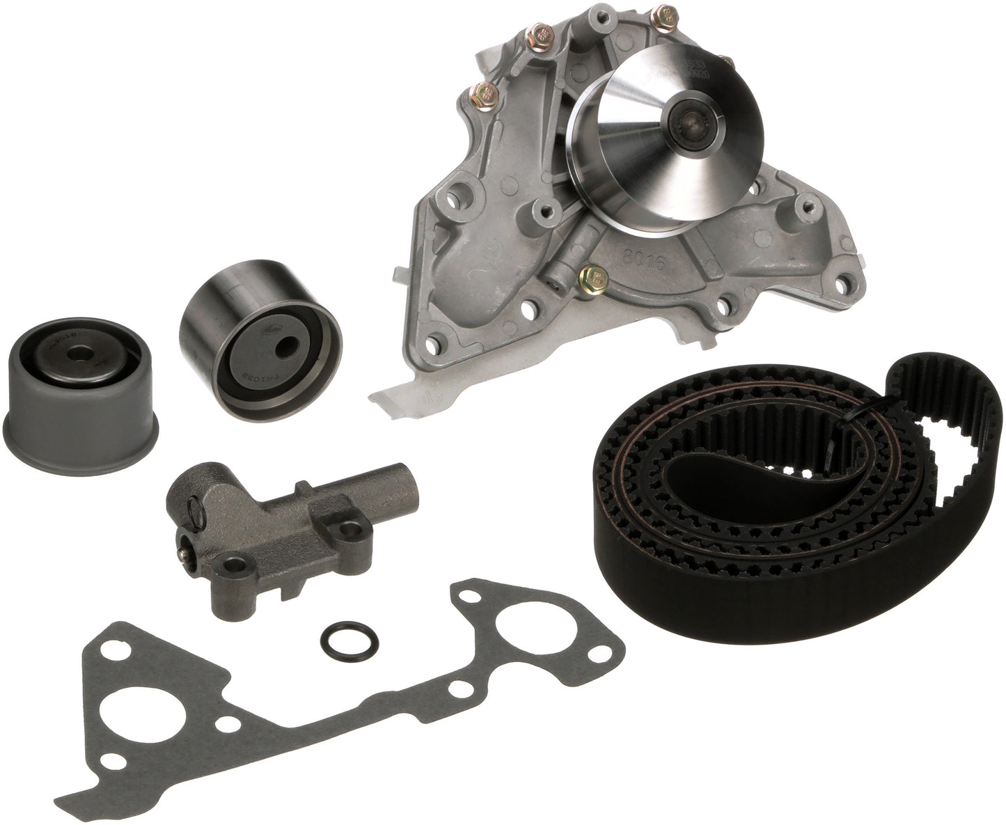 Gates Engine Timing Belt Kit with Water Pump TCKWP323A