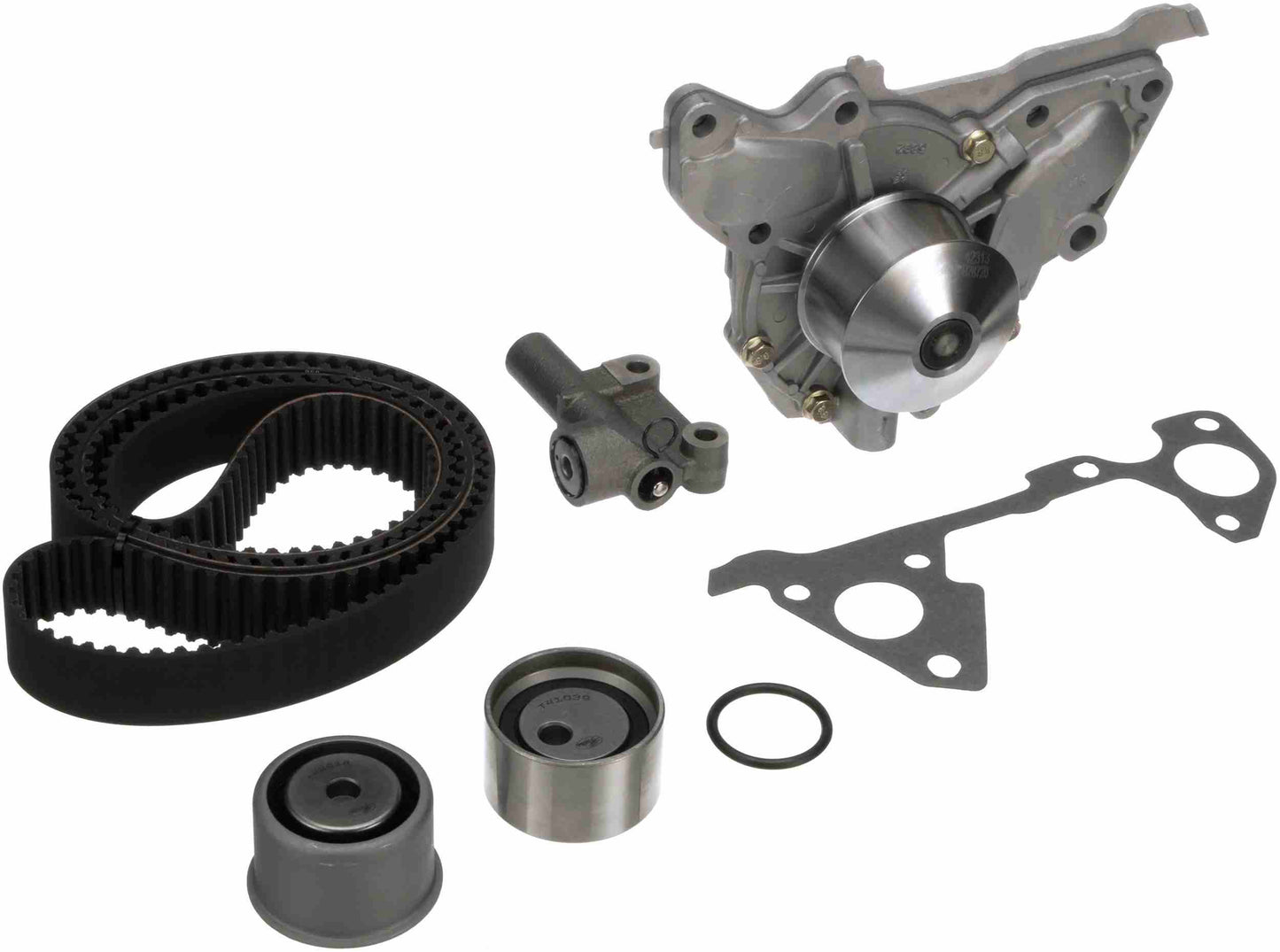 Gates Engine Timing Belt Kit with Water Pump TCKWP323