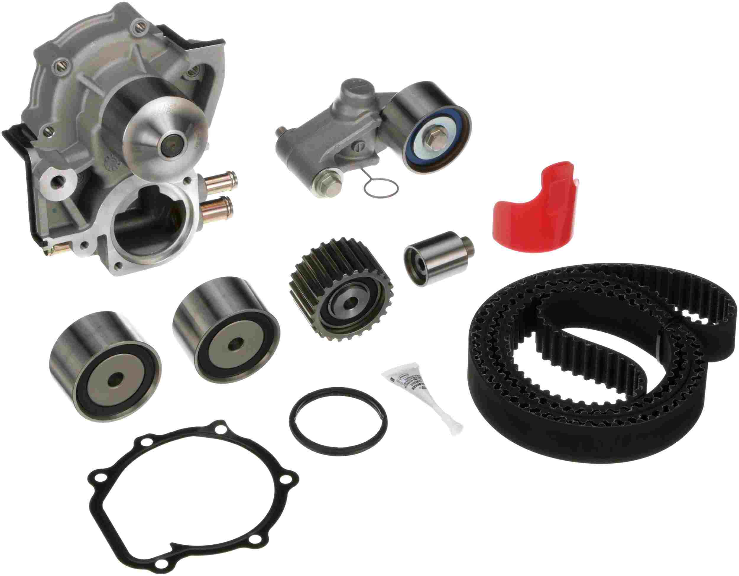 N Gates 2005-2009 Subaru Outback 4-Cyl 2.5L Timing Belt Component Kit w/ Water Pump TCKWP328N