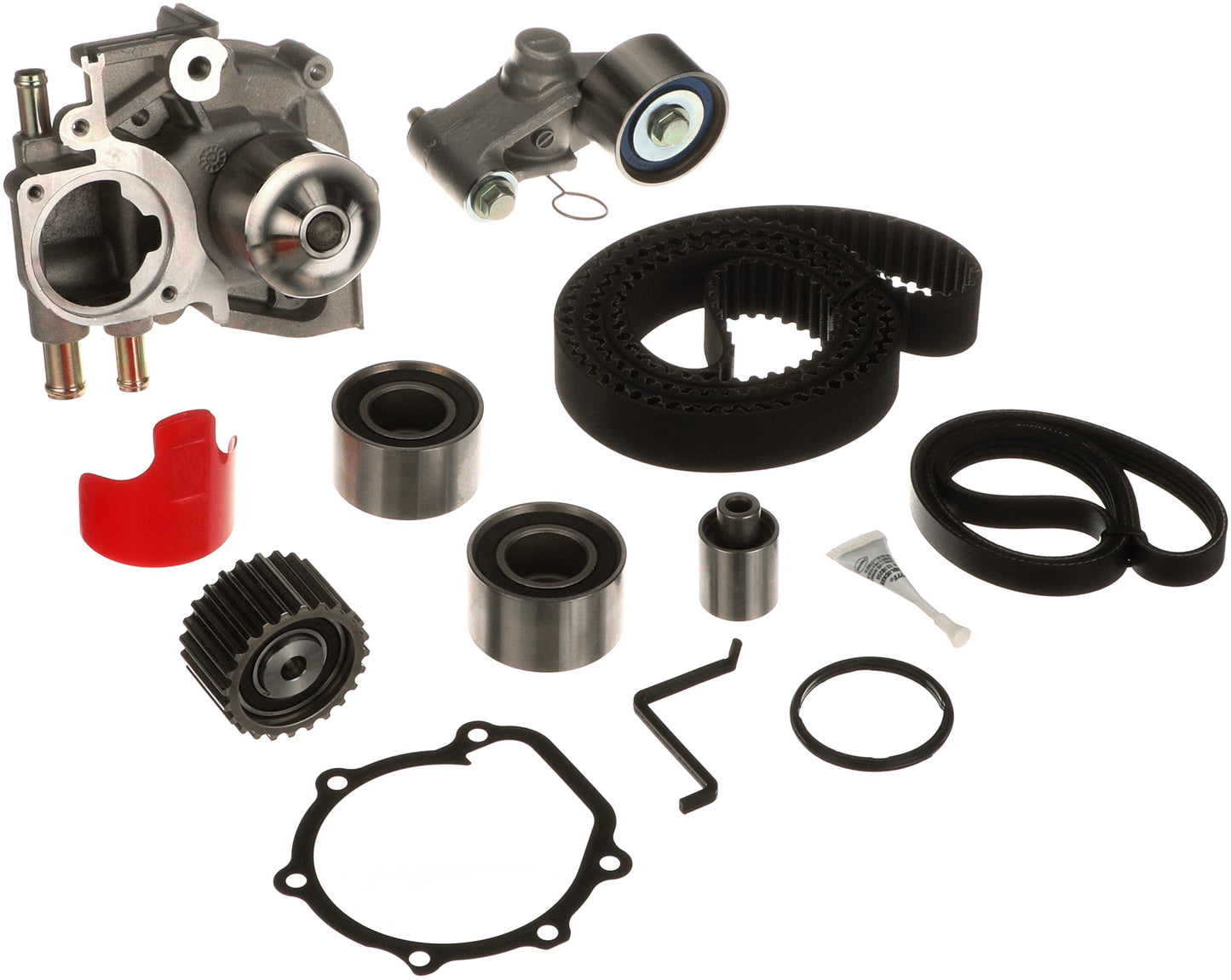 Gates Engine Timing Belt Kit with Water Pump