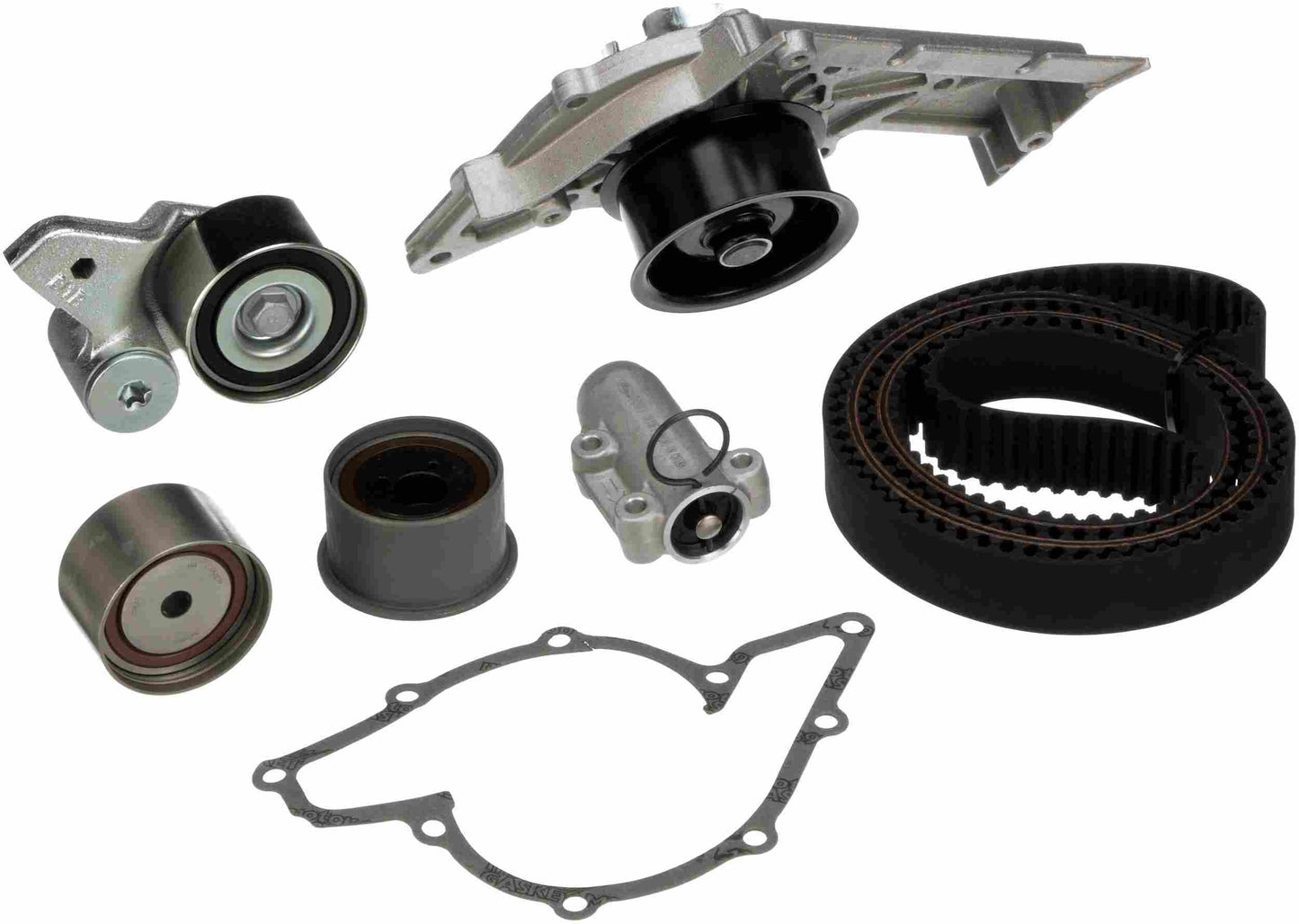 Gates Engine Timing Belt Kit with Water Pump TCKWP330