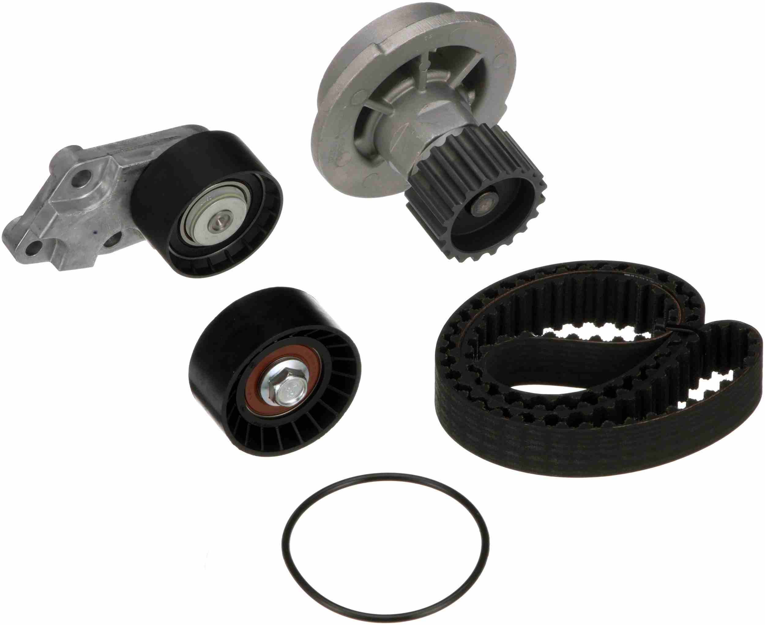 Gates 04-08 Chevy Aveo / Suzuki Swift / 05-08 Pontiac Wave Timing Belt Component Kit w/ Water Pump TCKWP335