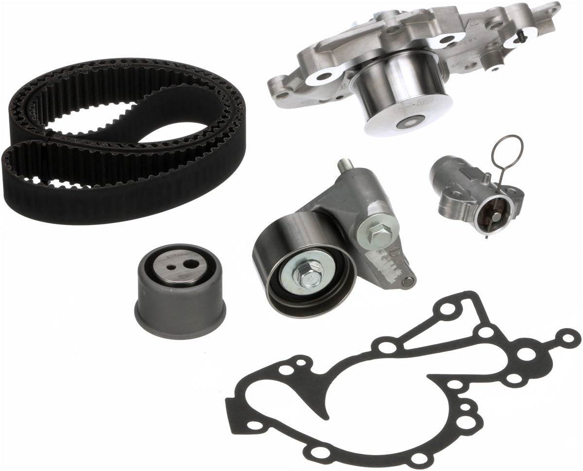 Gates Engine Timing Belt Kit with Water Pump TCKWP337