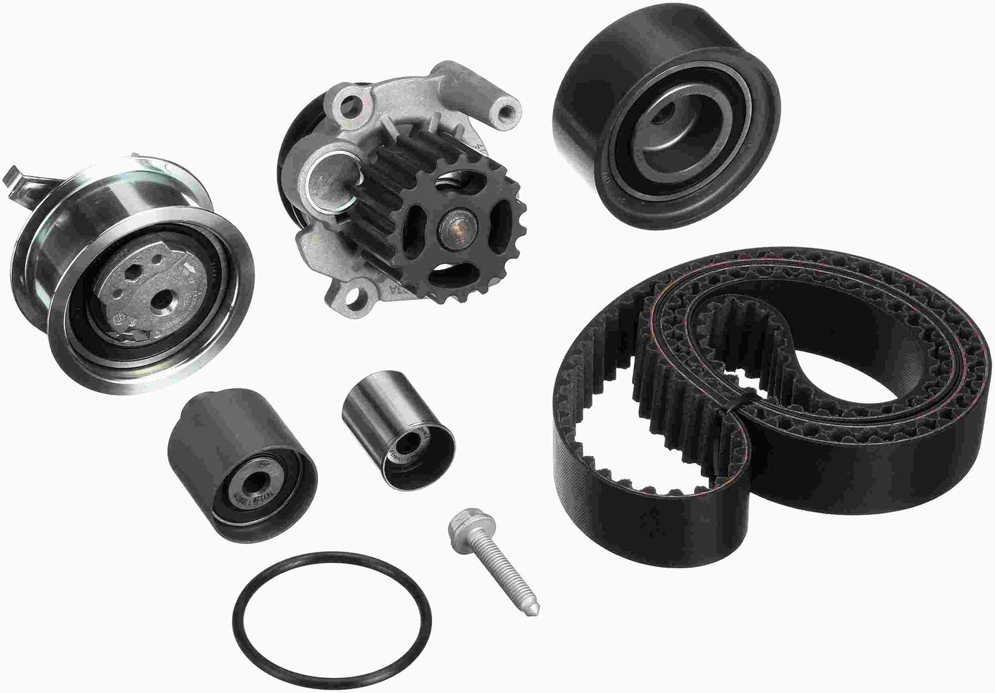 Gates Engine Timing Belt Kit with Water Pump TCKWP342
