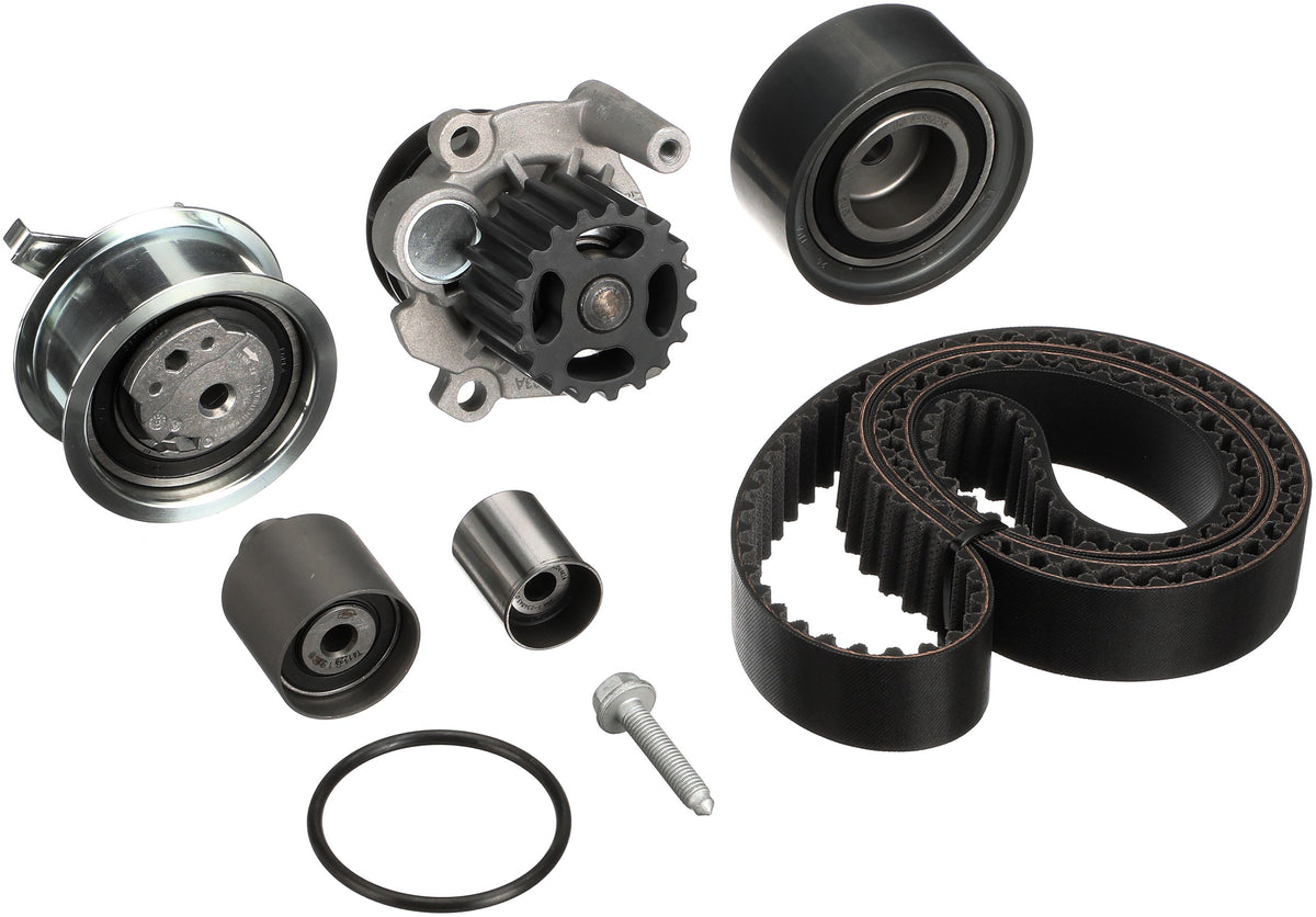 Gates Engine Timing Belt Kit with Water Pump TCKWP342