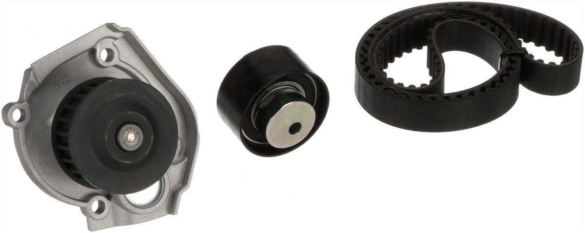 Gates Engine Timing Belt Kit with Water Pump TCKWP345