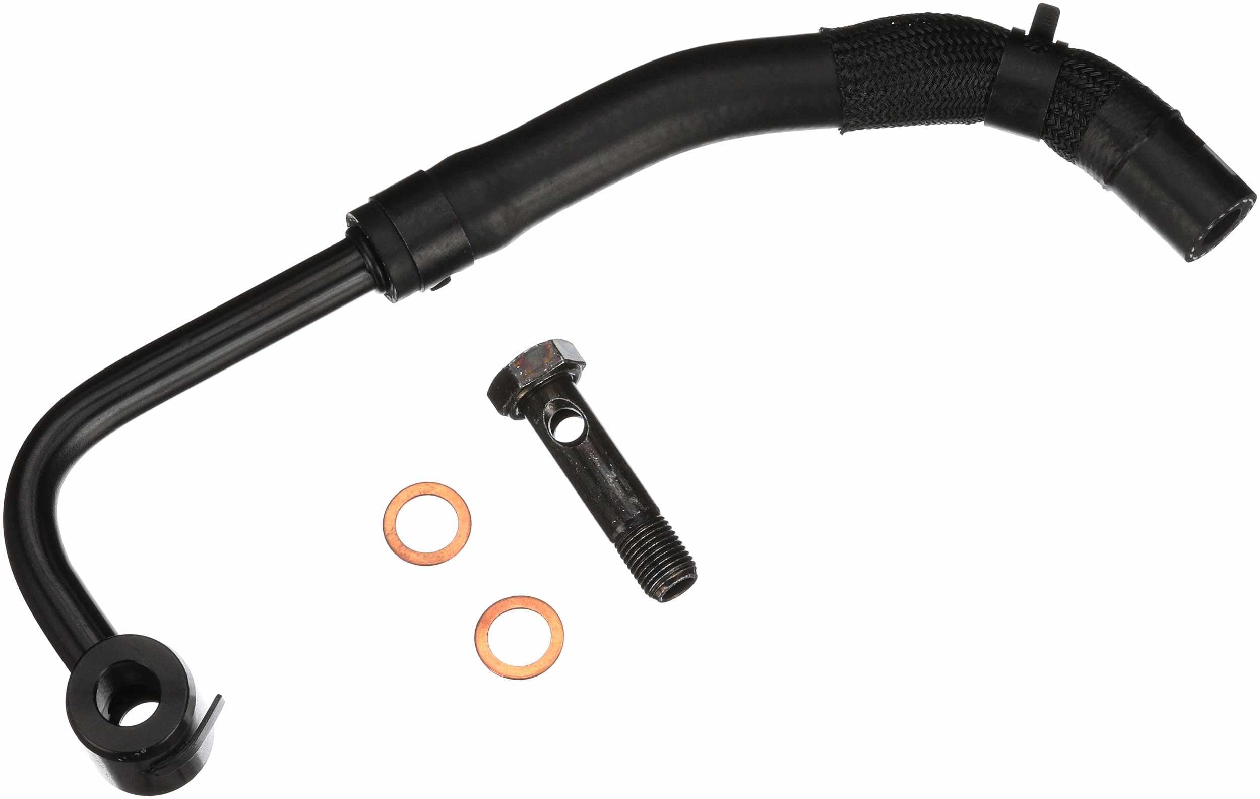 Gates 13-16 Hyundai Santa Fe 4Cyl 2.0L Steel/Rubber x 13in Turbo Coolant Drain Line w/Hardware TL215