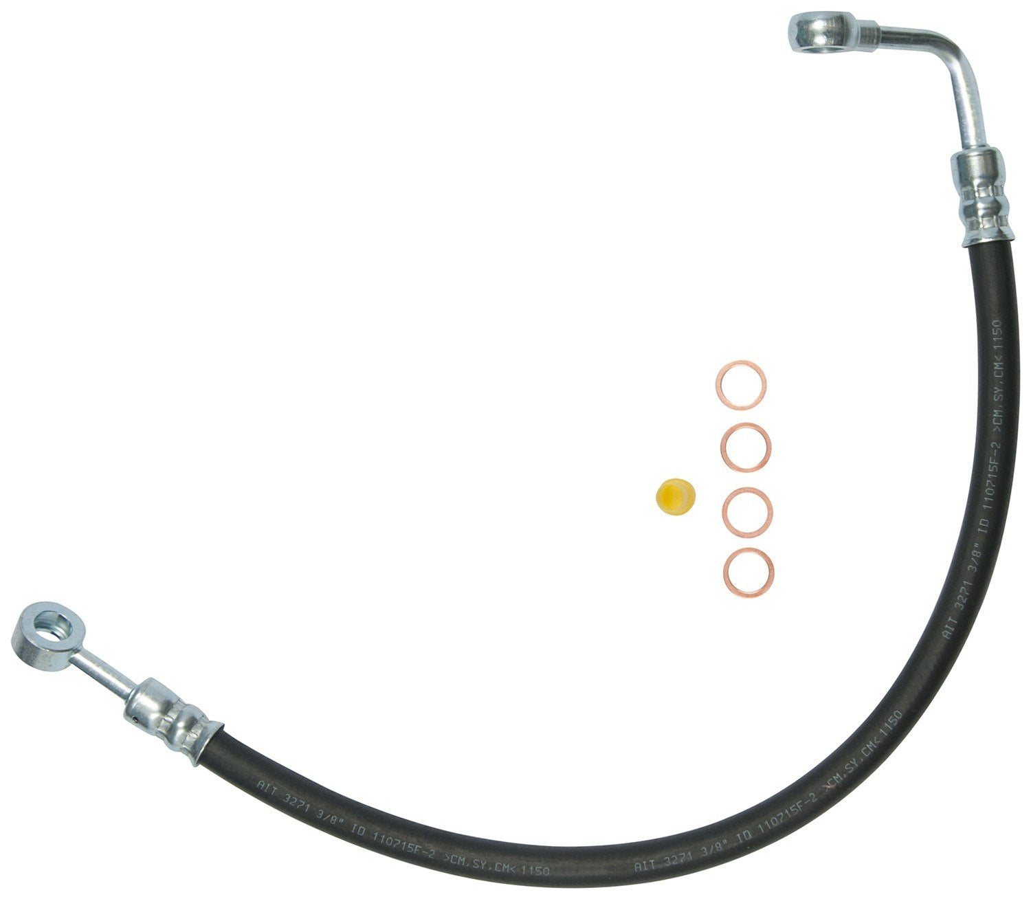 Gates Power Steering Pressure Line Hose Assembly 355530