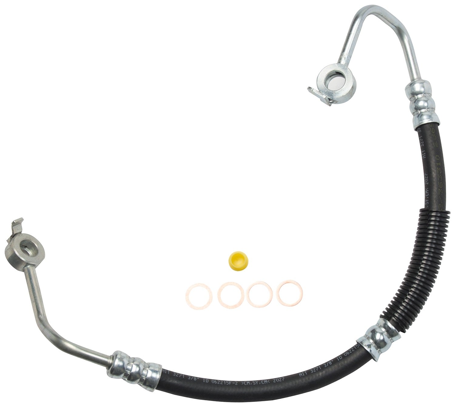 Gates Power Steering Pressure Line Hose Assembly 363310