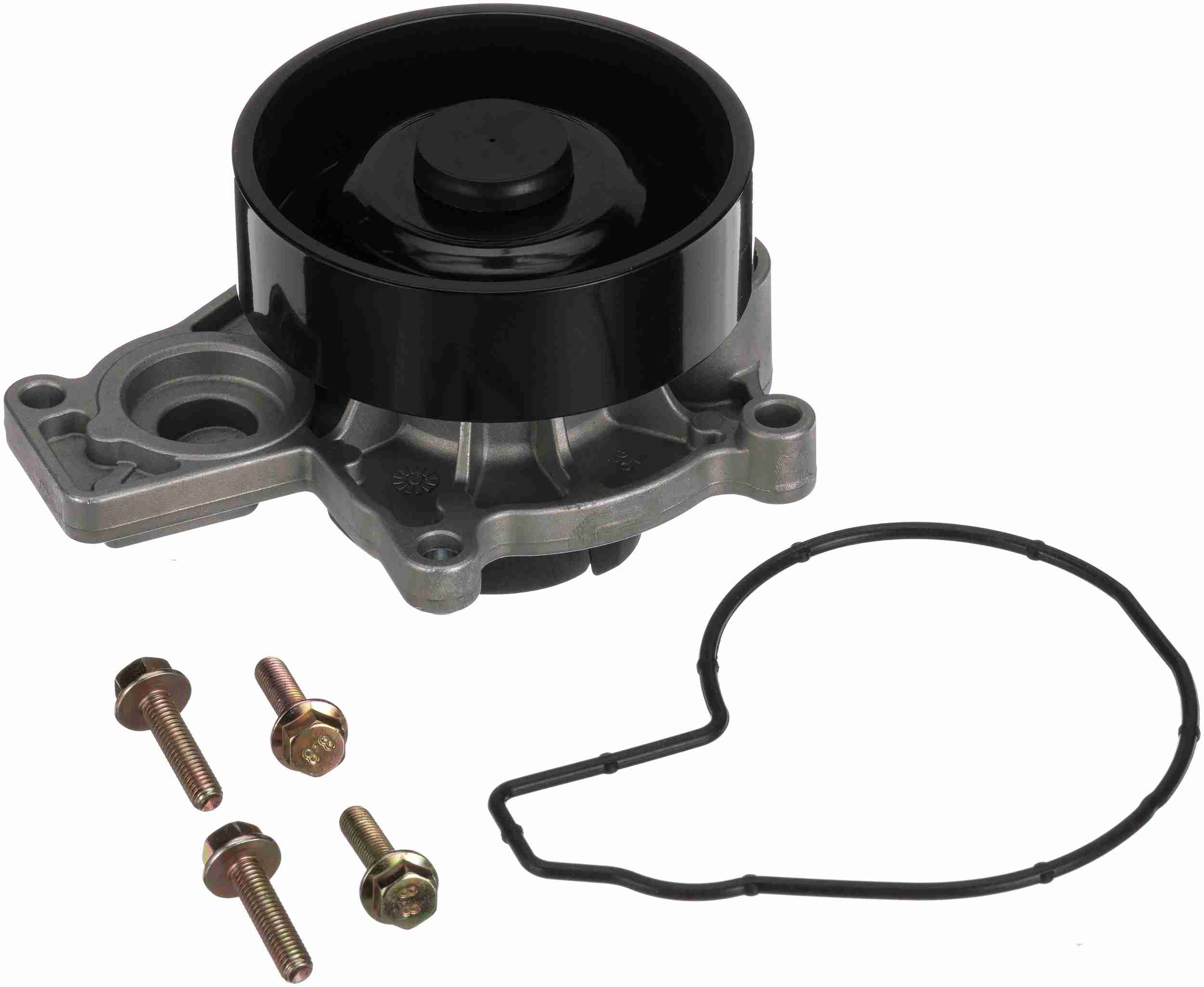 Gates 14-19 Mini Cooper 4Cyl 2.0L Aluminium Reverse Rotation Water Pump (w/Rubber Gasket & 4 Bolts) 41219