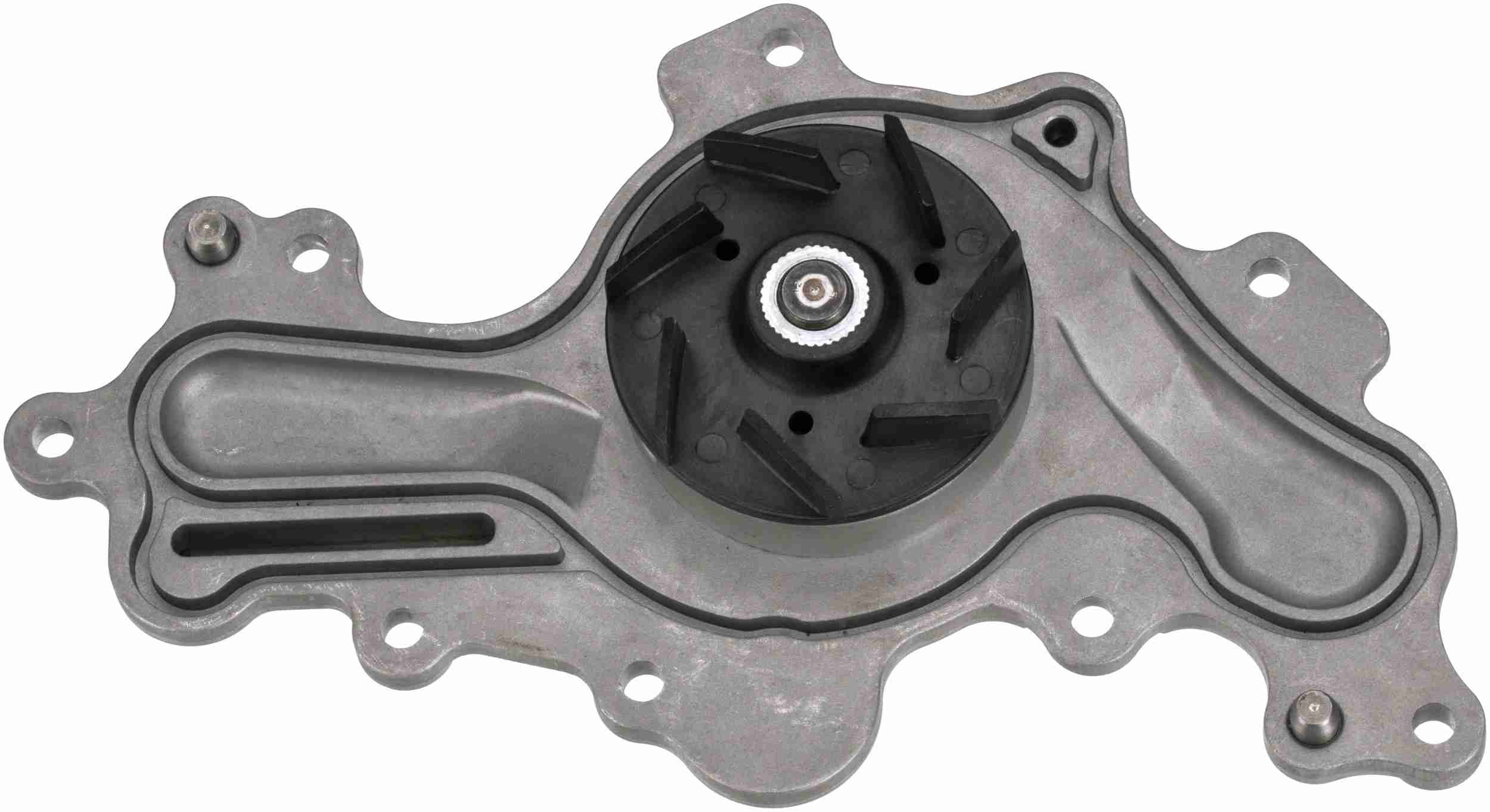 Gates 2018 Ford Explorer V6 3.5L Cast AL Reverse Rotation Timing Chain Driven (w/Gasket) Water Pump 43275