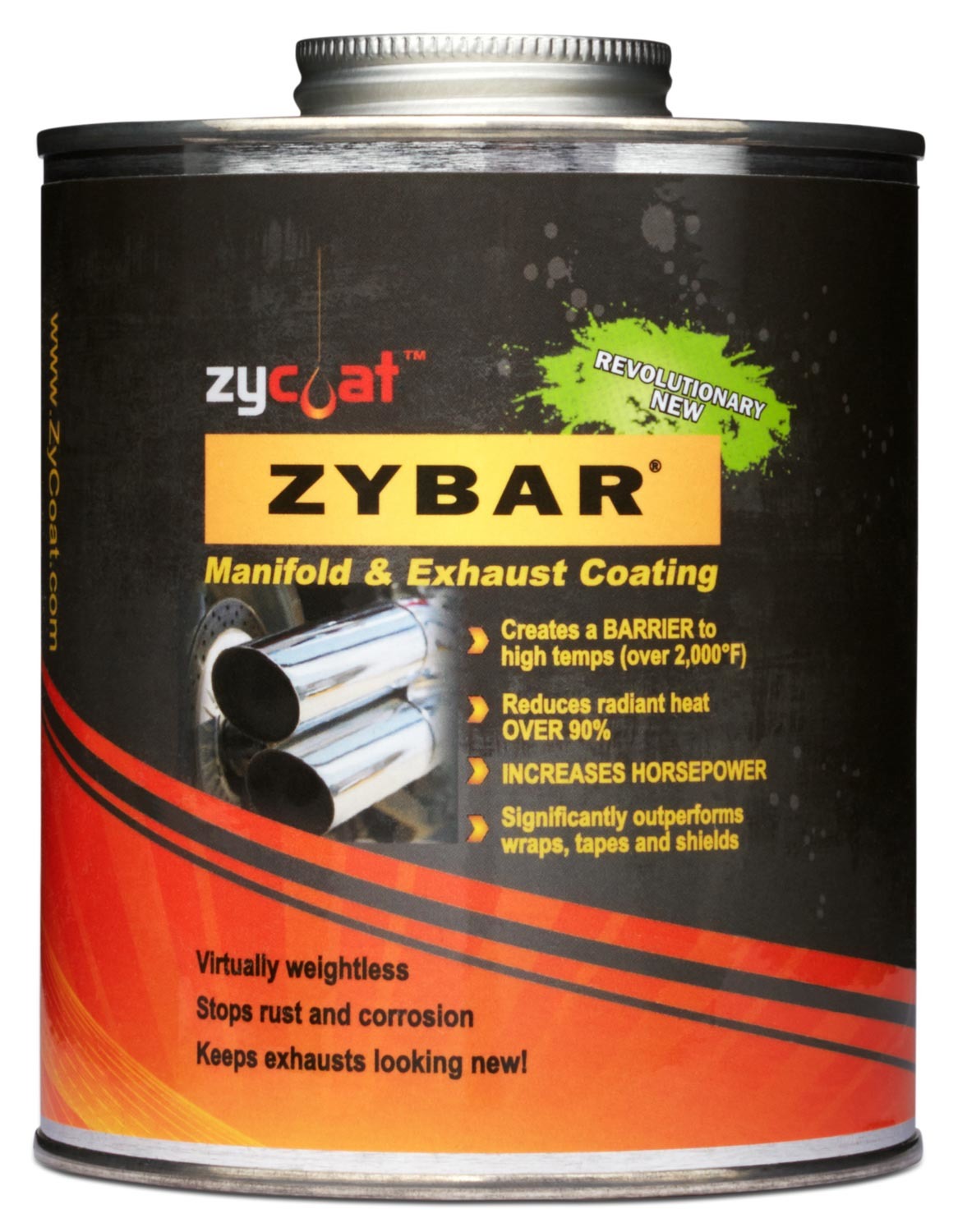 Zycoat Midnight Black Finish 32 Ounce Bottle Paints, Coatings and Markers Paint main image