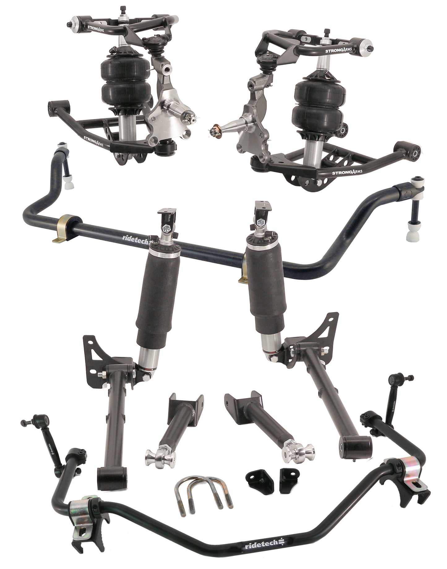 Ridetech 68-72 GM A-Body TQ Air Suspension System 11240398