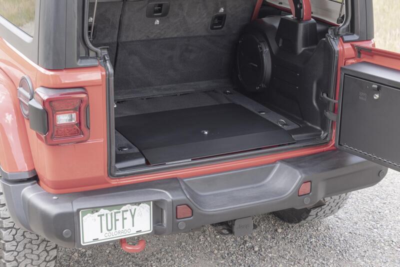 Tuffy Products Tuffy Jl Locking Cubby Cover- Blk 2019+ Jl Wrangler 358-01 358-01 Photo - Close Up