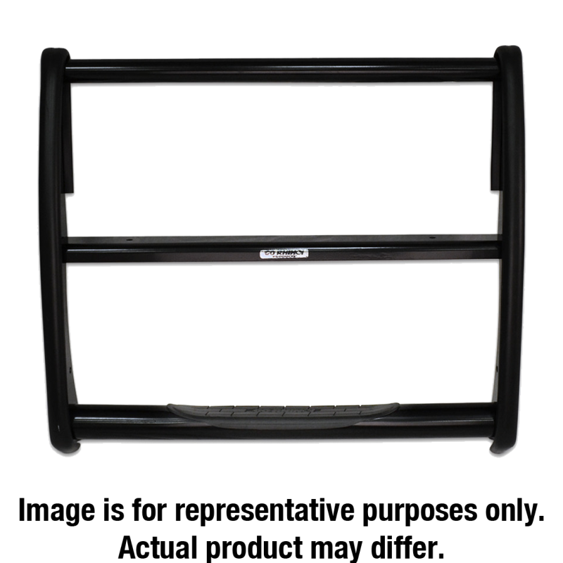 Go Rhino 15-17 Ford F-150 3000 Series StepGuard - Black (Center Grille Guard Only) 3295B 3295B Photo - Primary