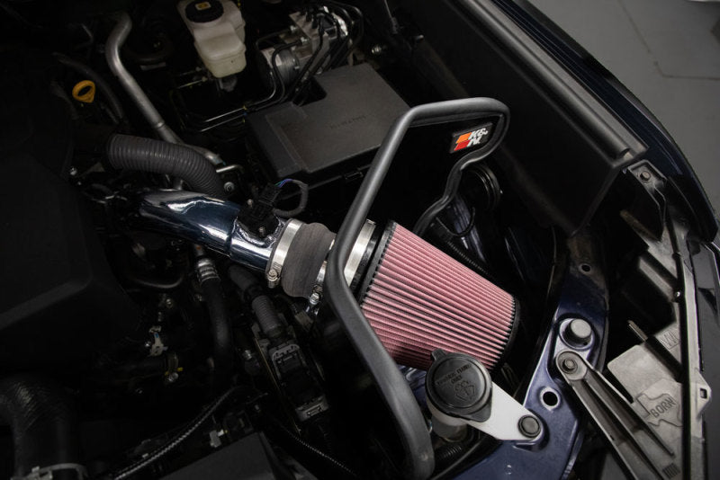 K&N Engineering K&N 2022 Toyota Tundra V6-3.5L F/I Performance Air Intake System 77-9042KP 77-9042KP Photo - Mounted