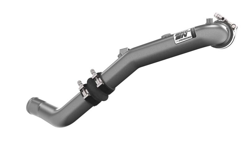 K&N Engineering K&N 22-24 Honda Civic 1.5L L4 Aluminum Charge Pipe Kit - Gunmetal Gray 77-1022KC 77-1022KC Photo - out of package
