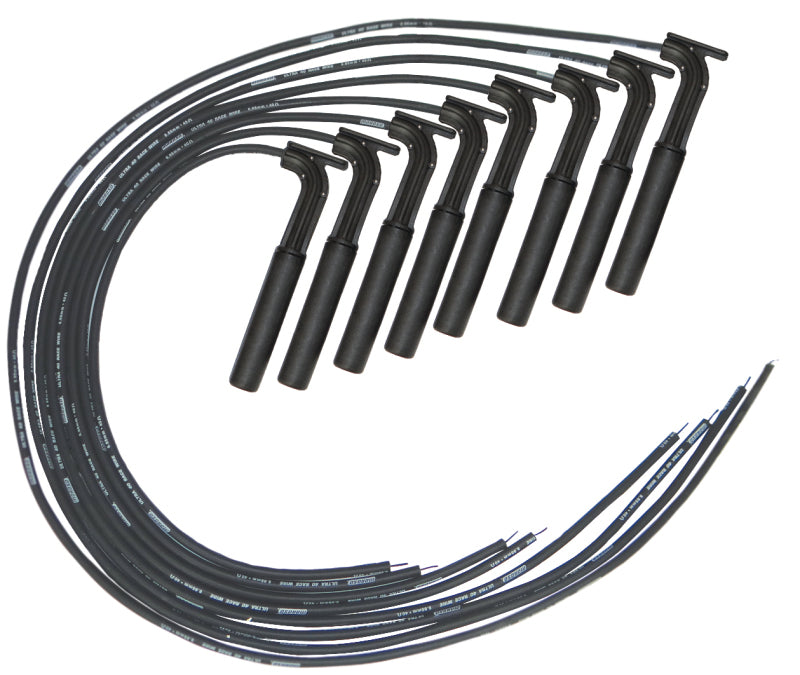 Moroso Universal/Hemi/BAE-AJPE Ignition Wire Set - Ultra 40 - Unsleeved - Long Handle - Black 73805 73805 Photo - Primary