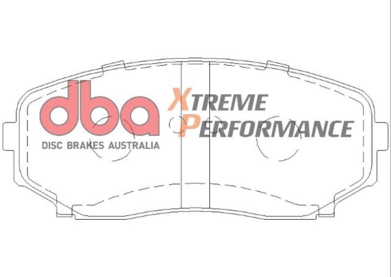 DBA 07-15 Ford Edge XP Performance Front Brake Pads DB1916XP DB1916XP Photo - out of package
