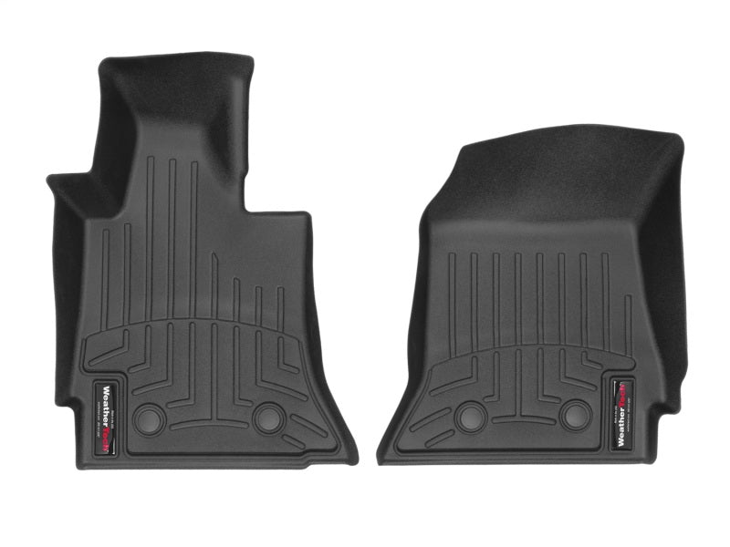 WeatherTech Front FloorLiner 14 Chevrolet Corvette Stingray - Black 445891 Photo - Primary