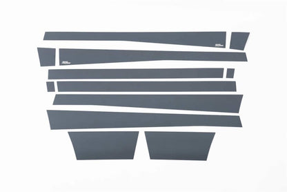 Putco 10-18 RAM 2500/3500 Crew Cab 8ft- 5.5in w/o Factory Flares 12pcs Black Platinum Rocker Panels 9751305BP 9751305BP Photo - Primary